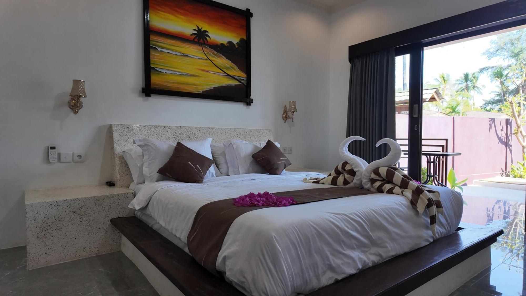 Relax Villas Gili Air Bagian luar foto