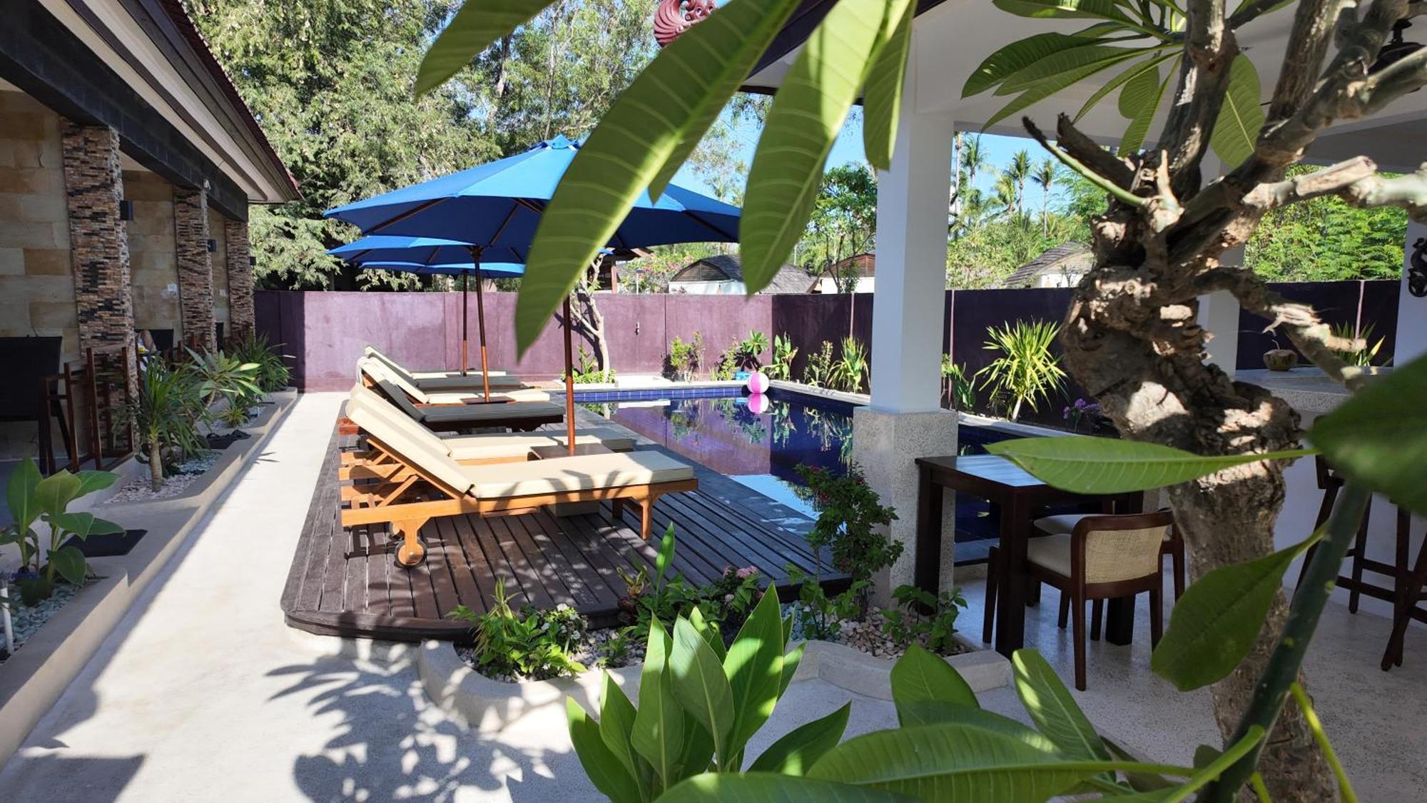 Relax Villas Gili Air Bagian luar foto