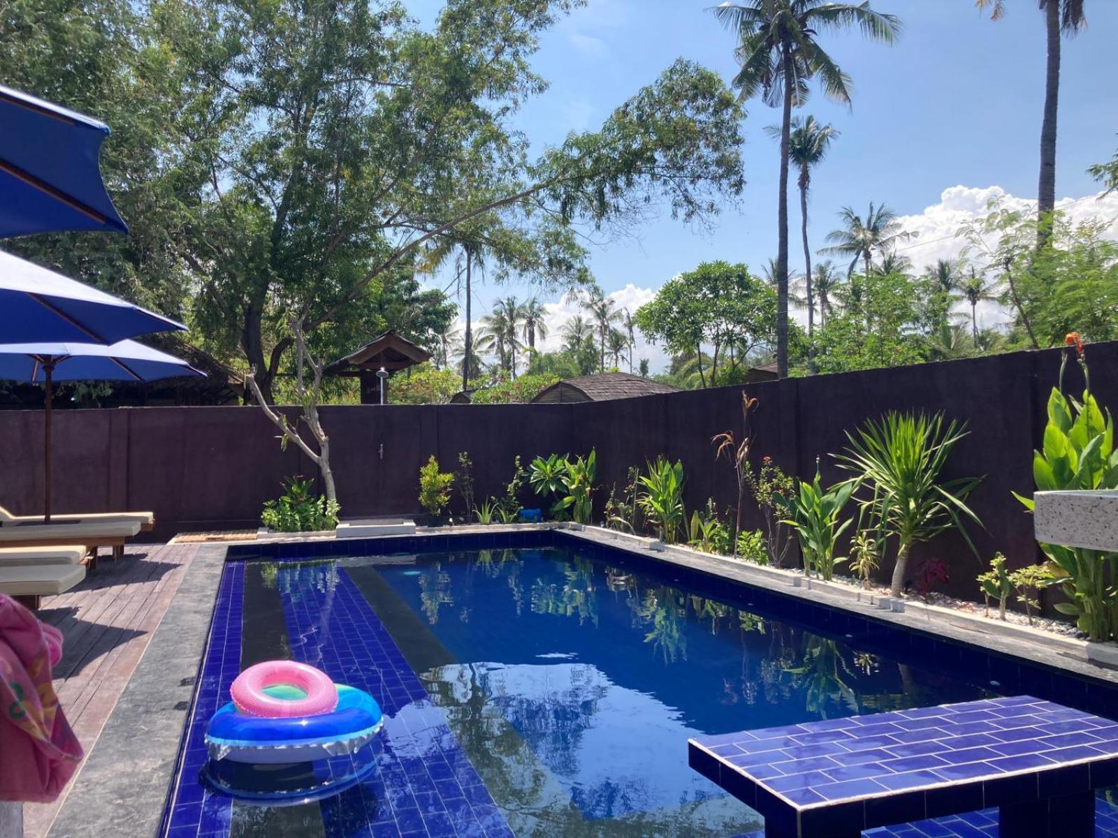 Relax Villas Gili Air Bagian luar foto