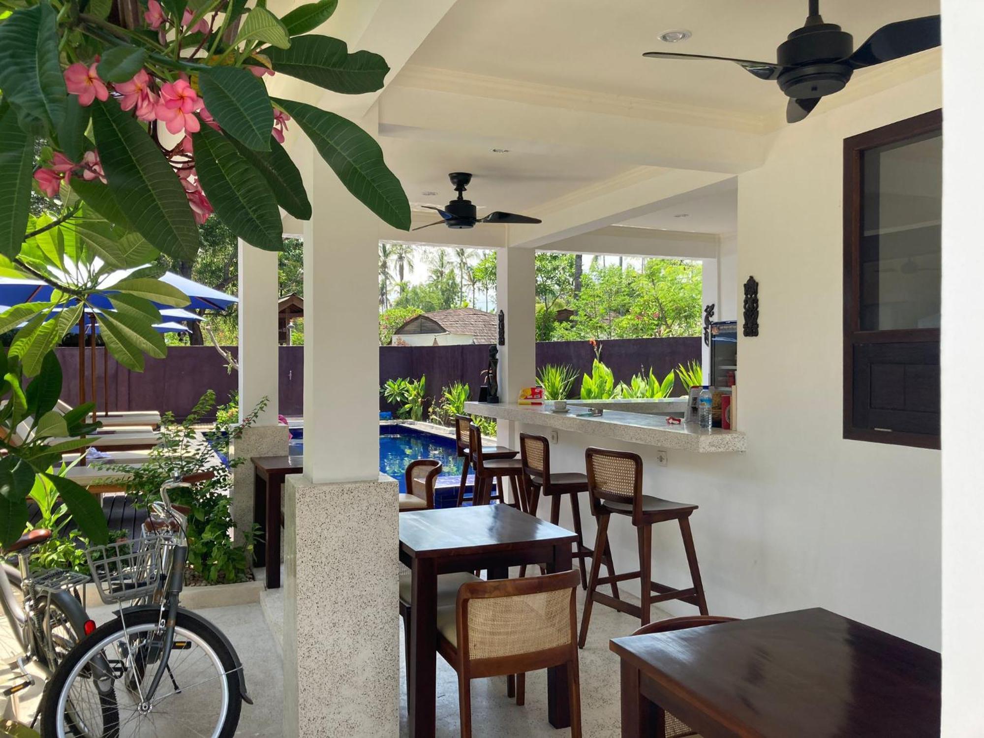 Relax Villas Gili Air Bagian luar foto