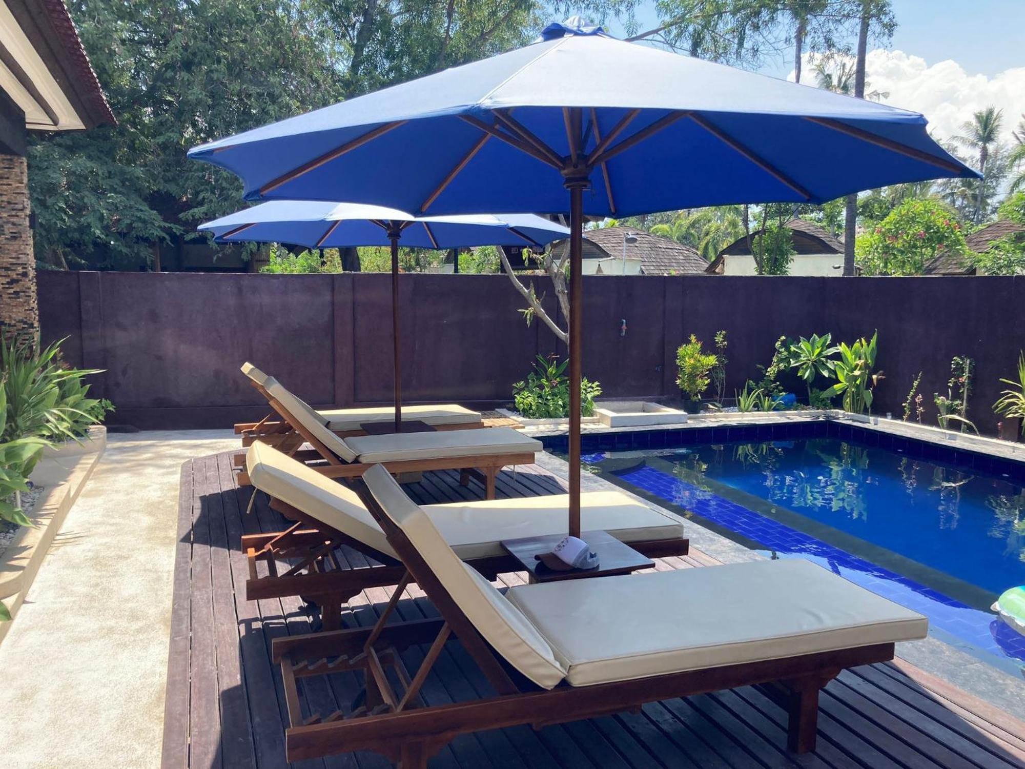 Relax Villas Gili Air Bagian luar foto