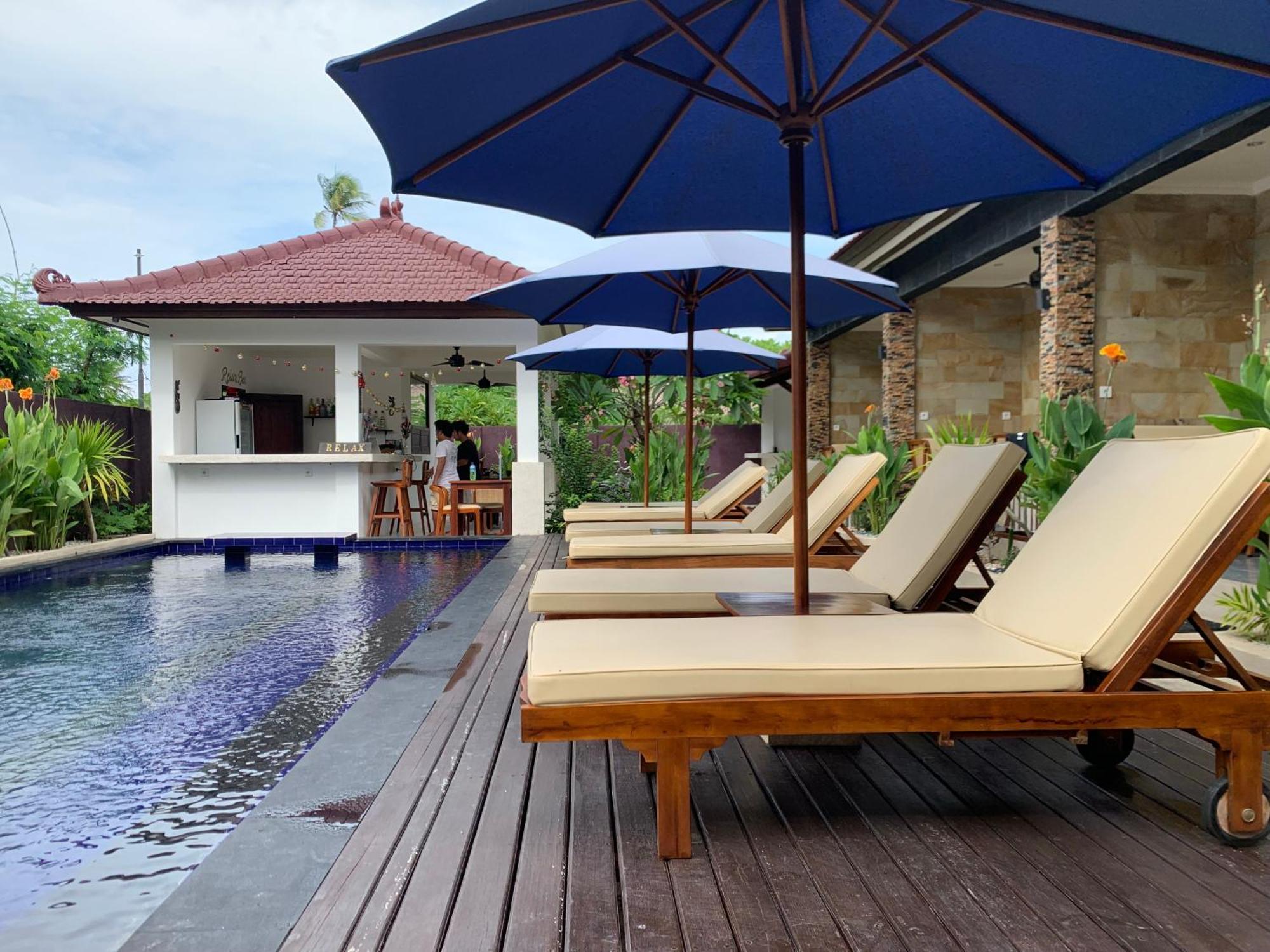 Relax Villas Gili Air Bagian luar foto