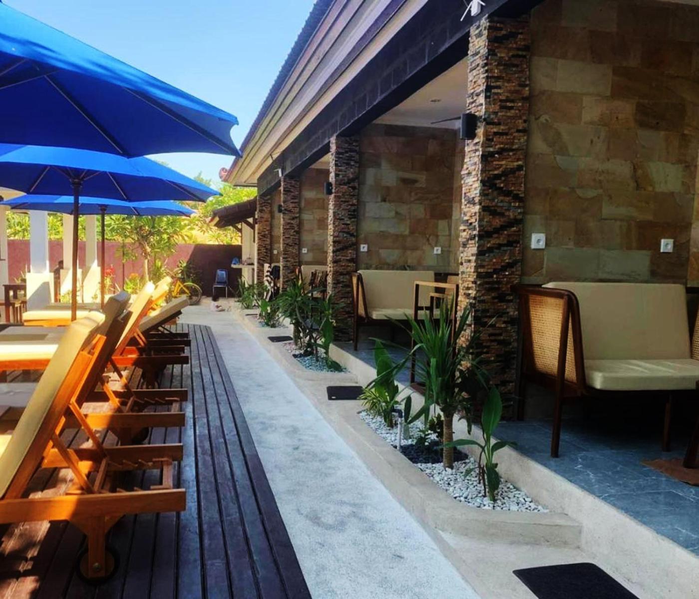 Relax Villas Gili Air Bagian luar foto