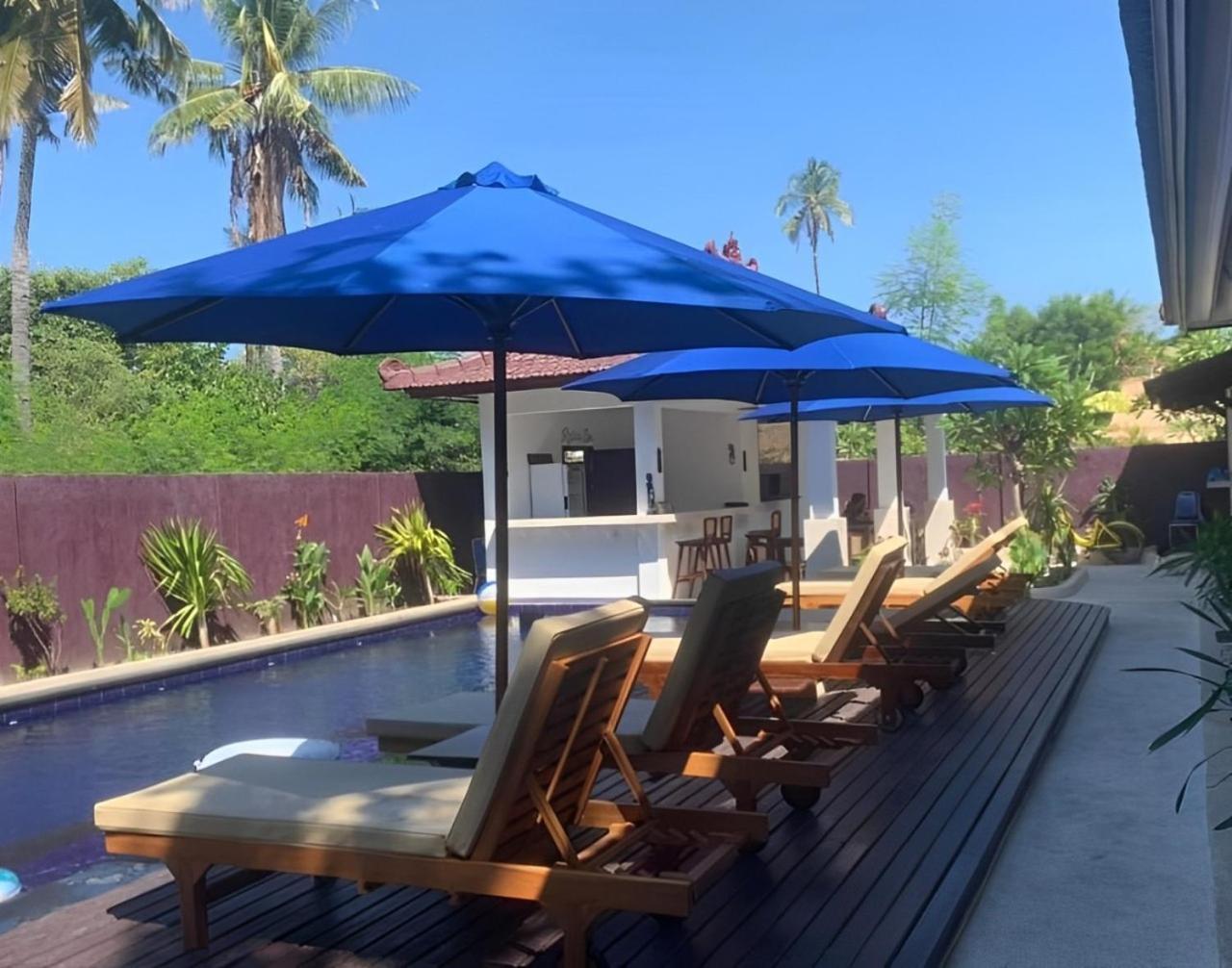 Relax Villas Gili Air Bagian luar foto